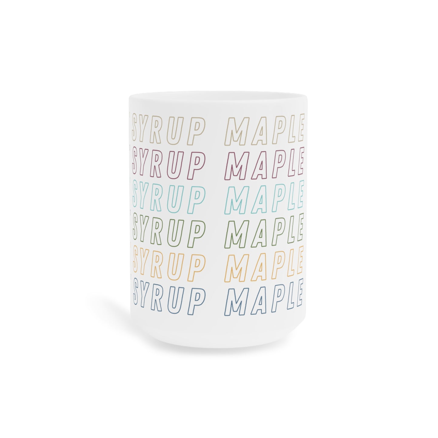 Ceramic Mug - Maple Syrup